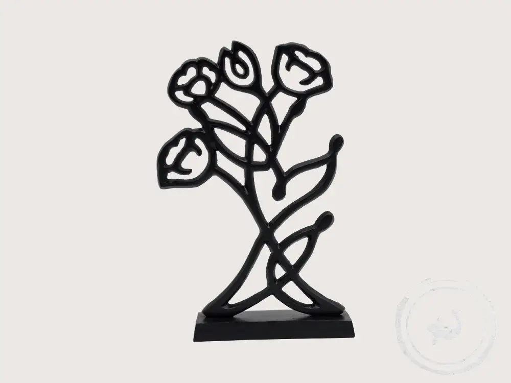 Colmore Bloemenbeeld Zwart