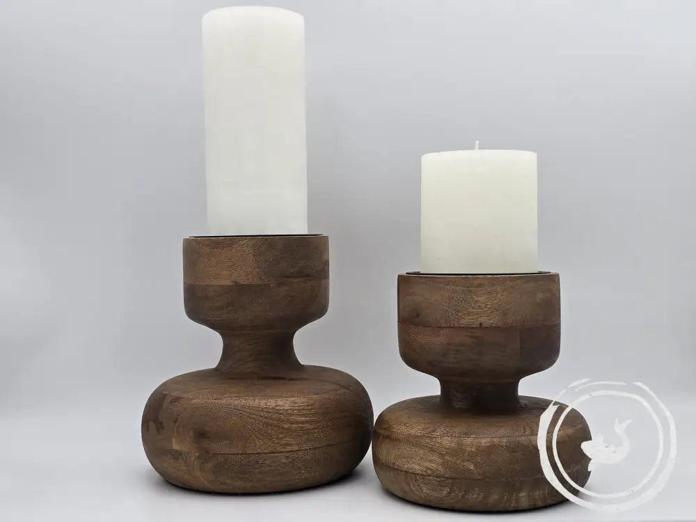 Colmore Kaarsstandaard Mangohout L en M