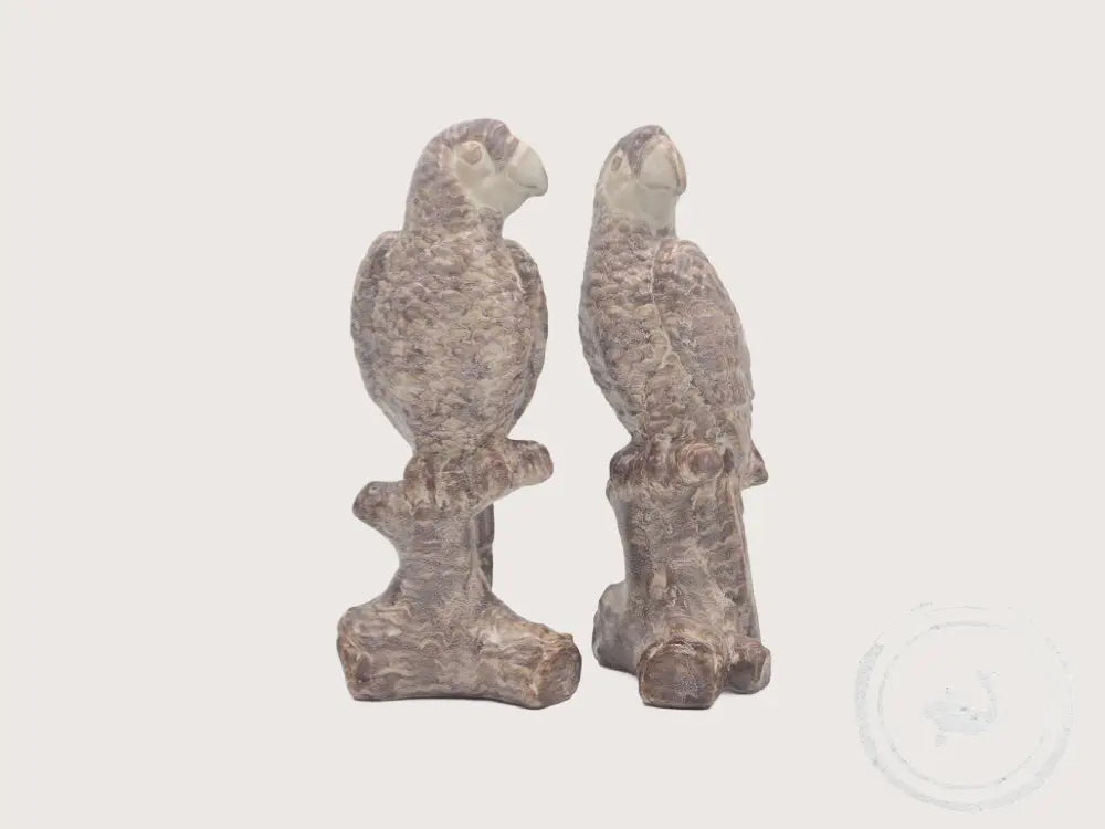 INTERIEURDINGETJES Keramieken Papegaai met Glazuur