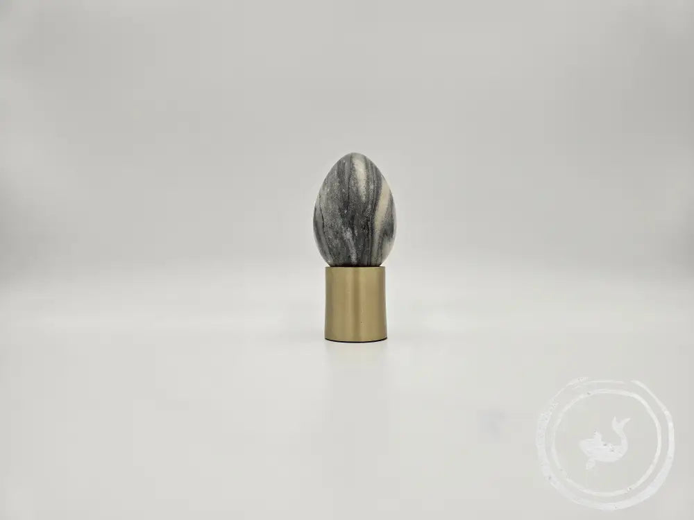 INTERIEURDINGETJES Marmeren Ei grijs