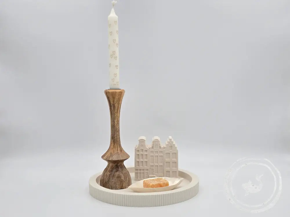 INTERIEURDINGETJES Straatje van 3 Huisjes van eco-resin