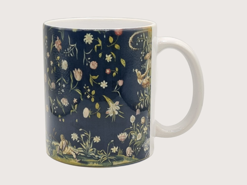 INTERIEURDINGETJES, Handbedrukte mok met vintage print