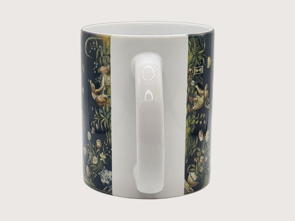 INTERIEURDINGETJES, Handbedrukte mok met vintage print