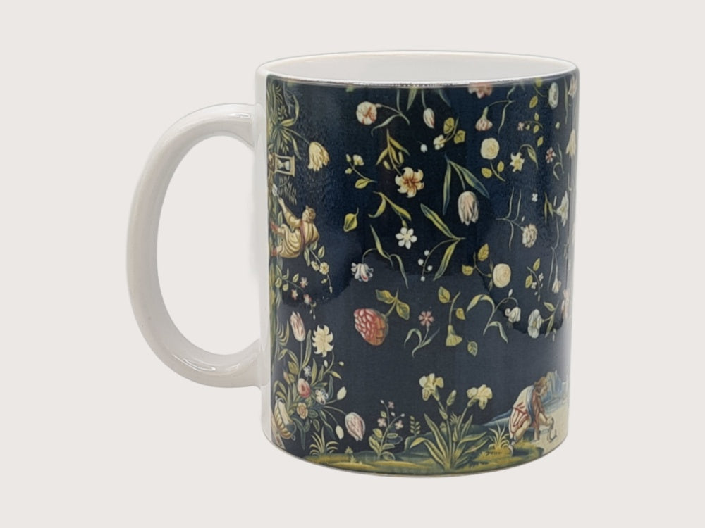 INTERIEURDINGETJES, Handbedrukte mok met vintage print