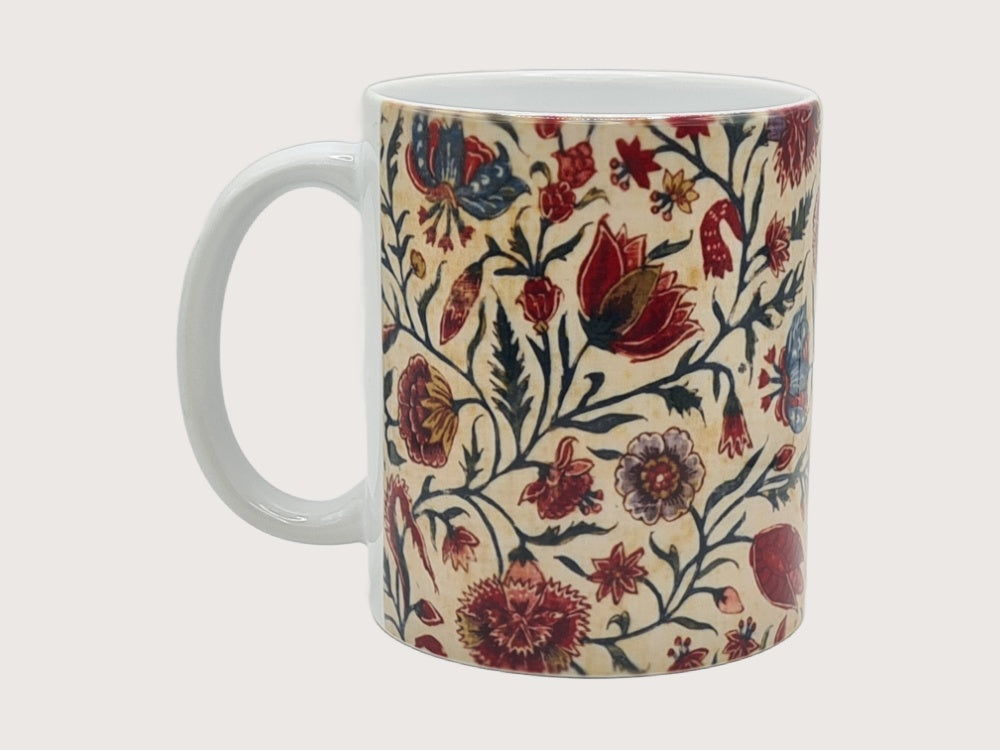 INTERIEURDINGETJES, Handbedrukte mok met vintage print