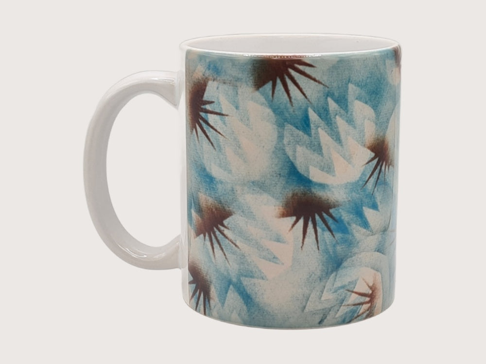 INTERIEURDINGETJES, Handbedrukte mok met vintage print