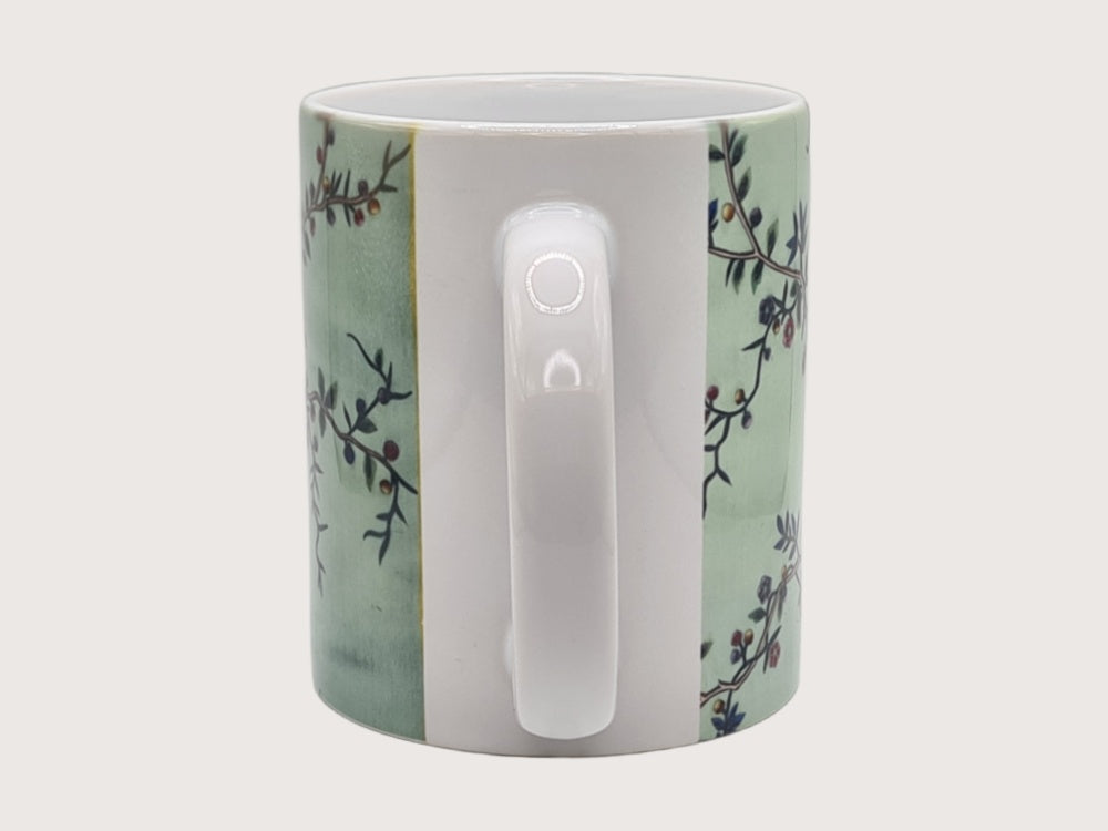 INTERIEURDINGETJES, Handbedrukte mok met vintage print