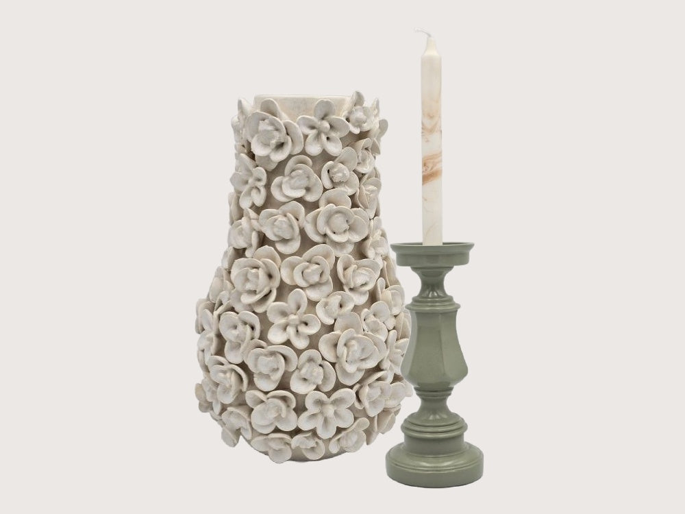 Colmore, Keramieken bloemenvaas – bloemig statement in je interieur