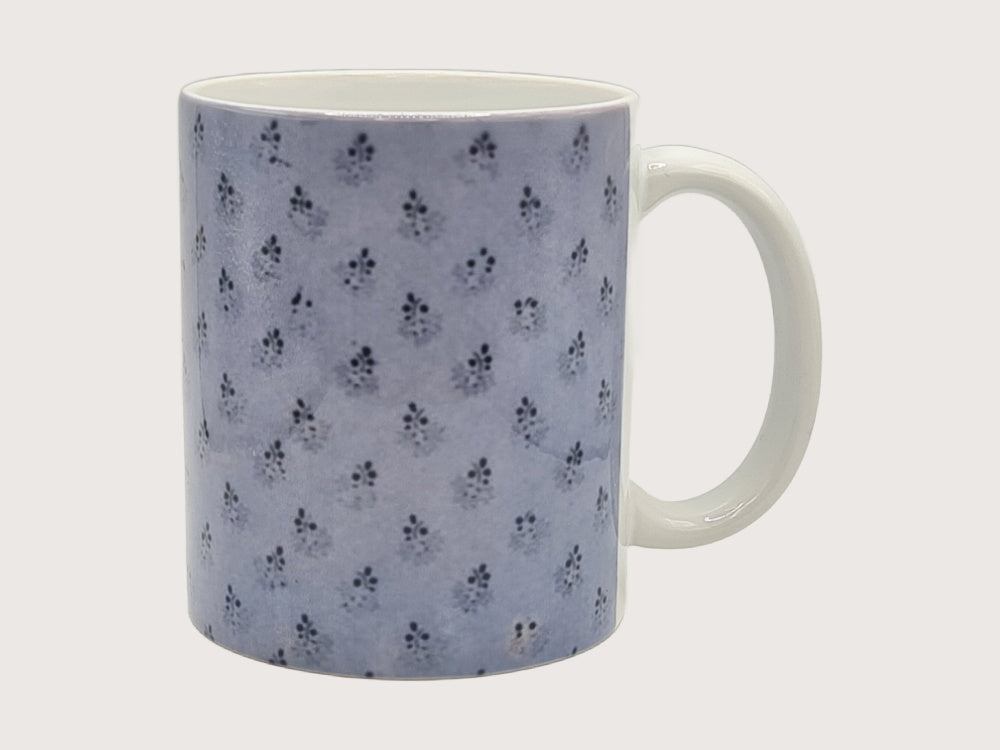 INTERIEURDINGETJES, Handbedrukte mok vintage print