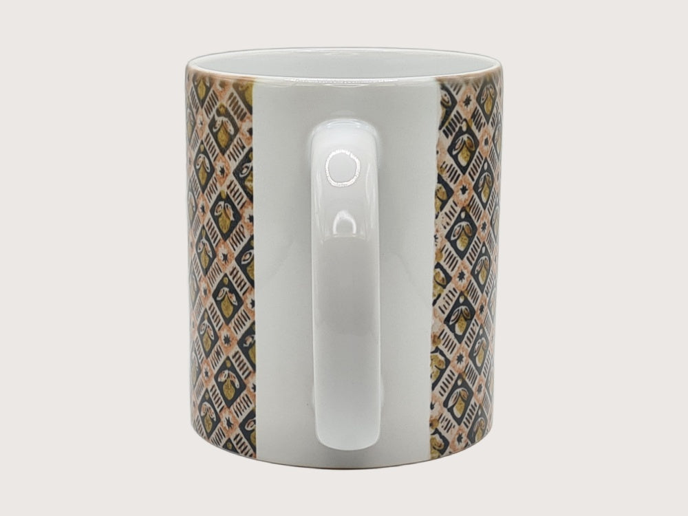 INTERIEURDINGETJES, Handbedrukte mok vintage print