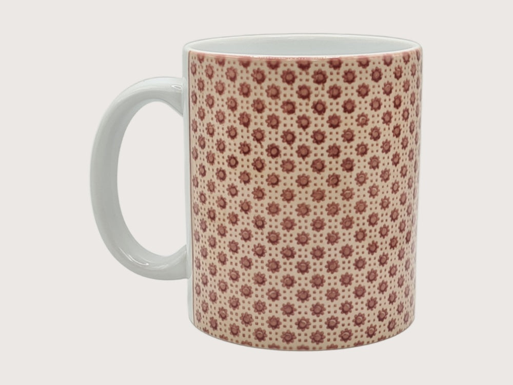 INTERIEURDINGETJES, Handbedrukte mok vintage print