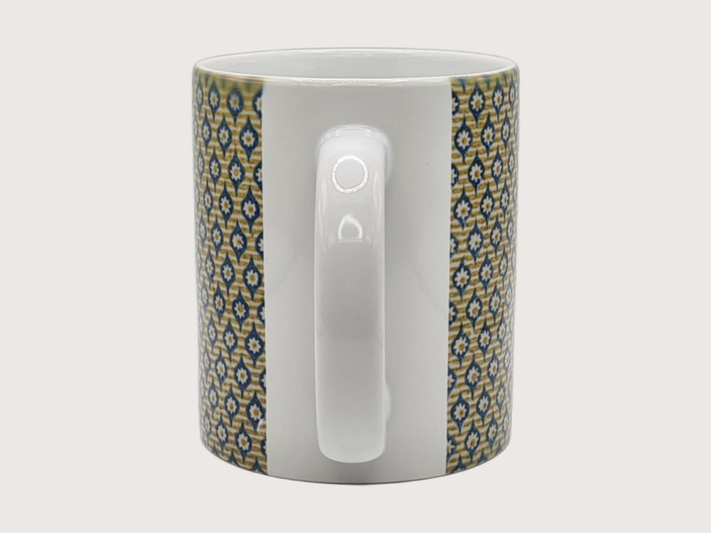 INTERIEURDINGETJES, Handbedrukte mok vintage print