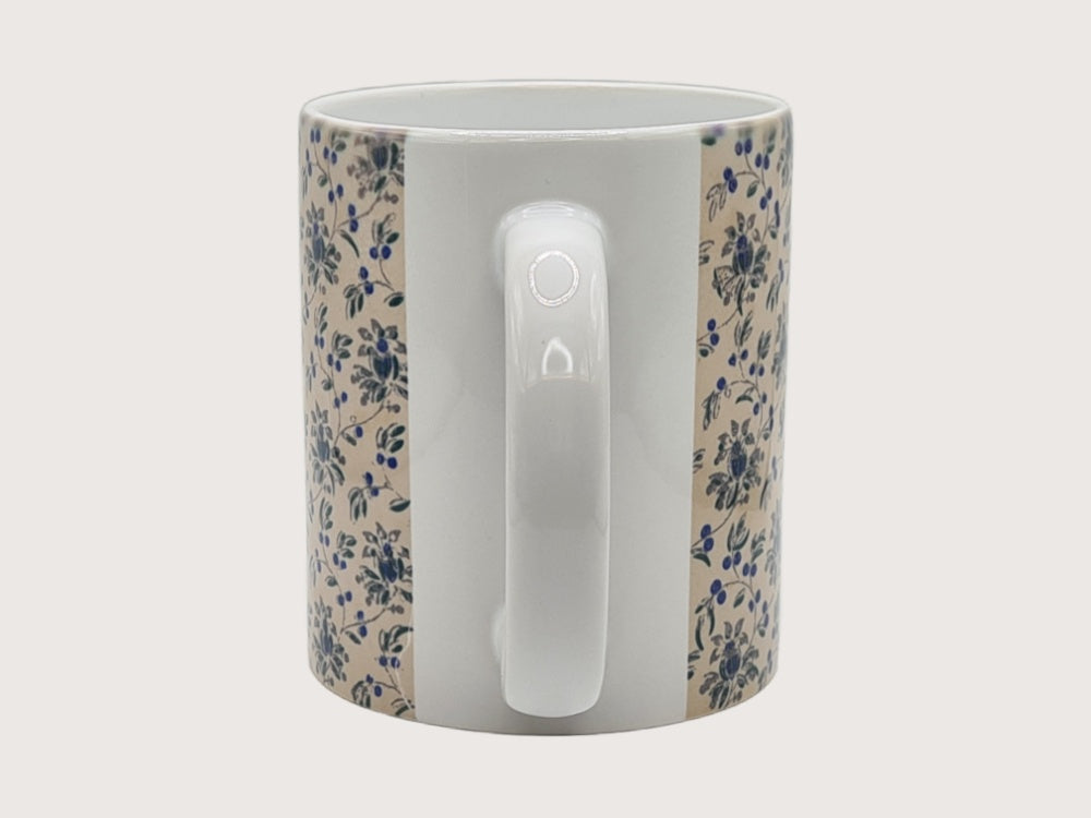 INTERIEURDINGETJES, Handbedrukte mok vintage print