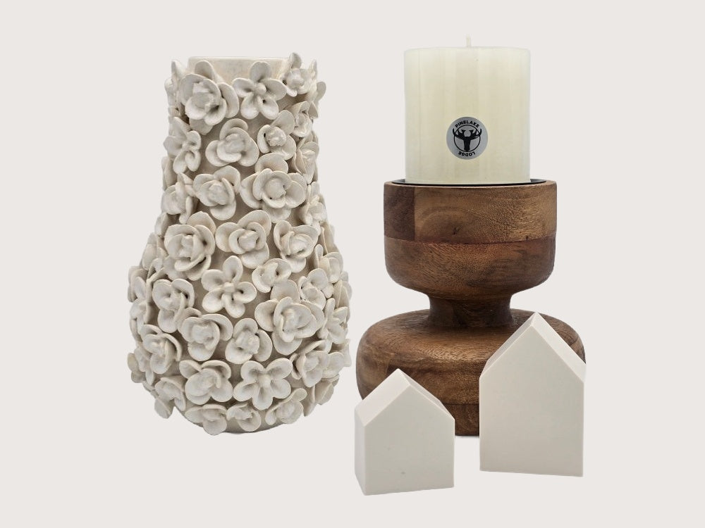 Colmore, Houten kandelaar – stoer en stijlvol statement piece
