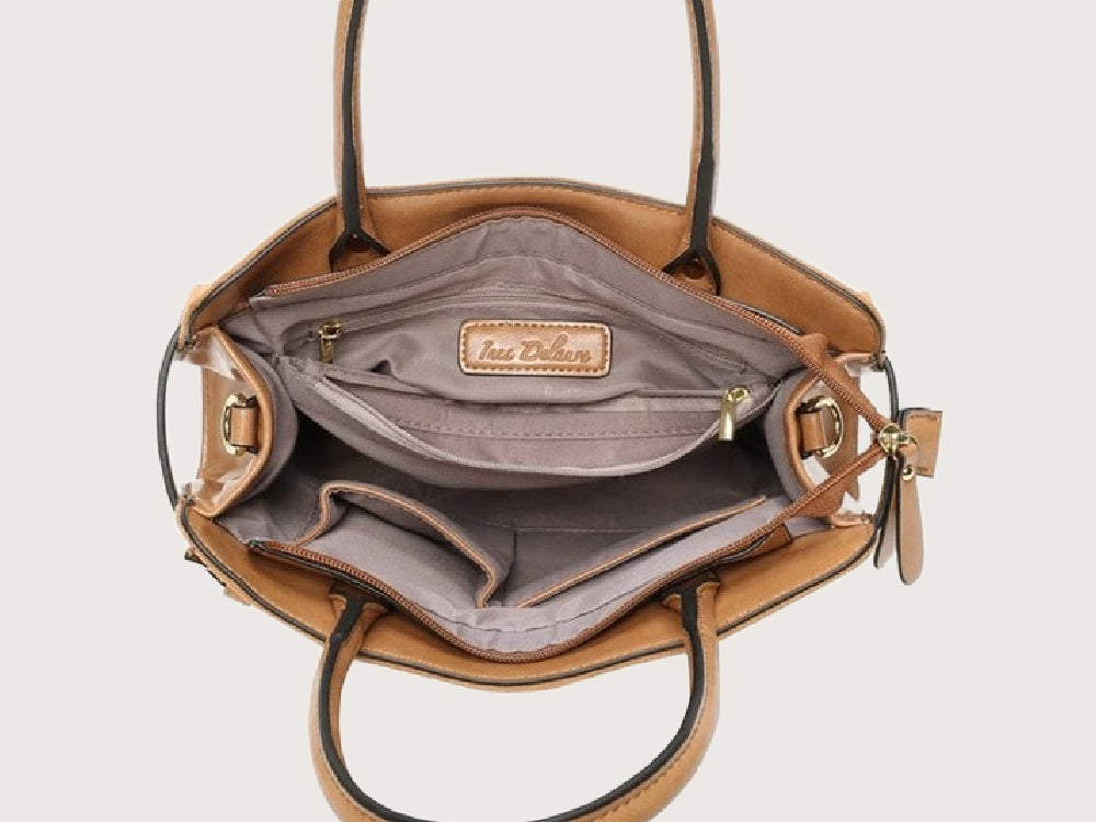 Cognac Handtas – Ines Delaure