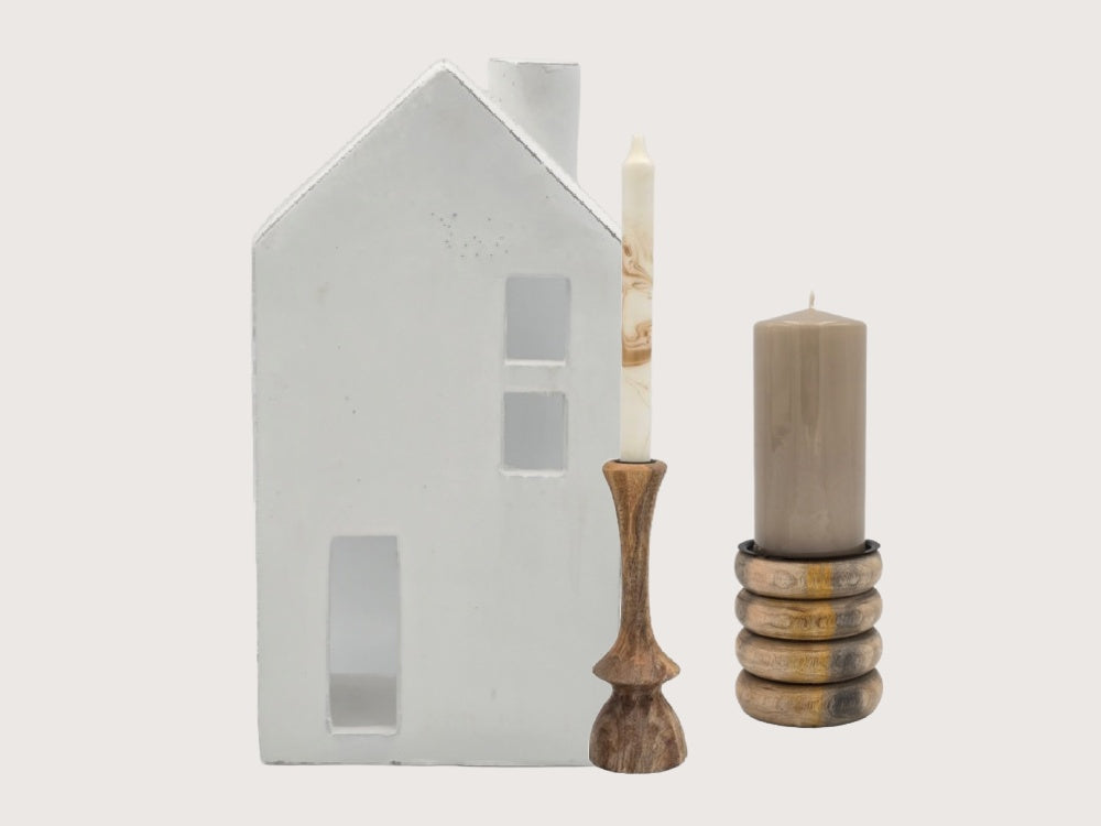 INTERIEURDINGETJES, Aardewerk windlicht - Mediterrane sfeer & rust