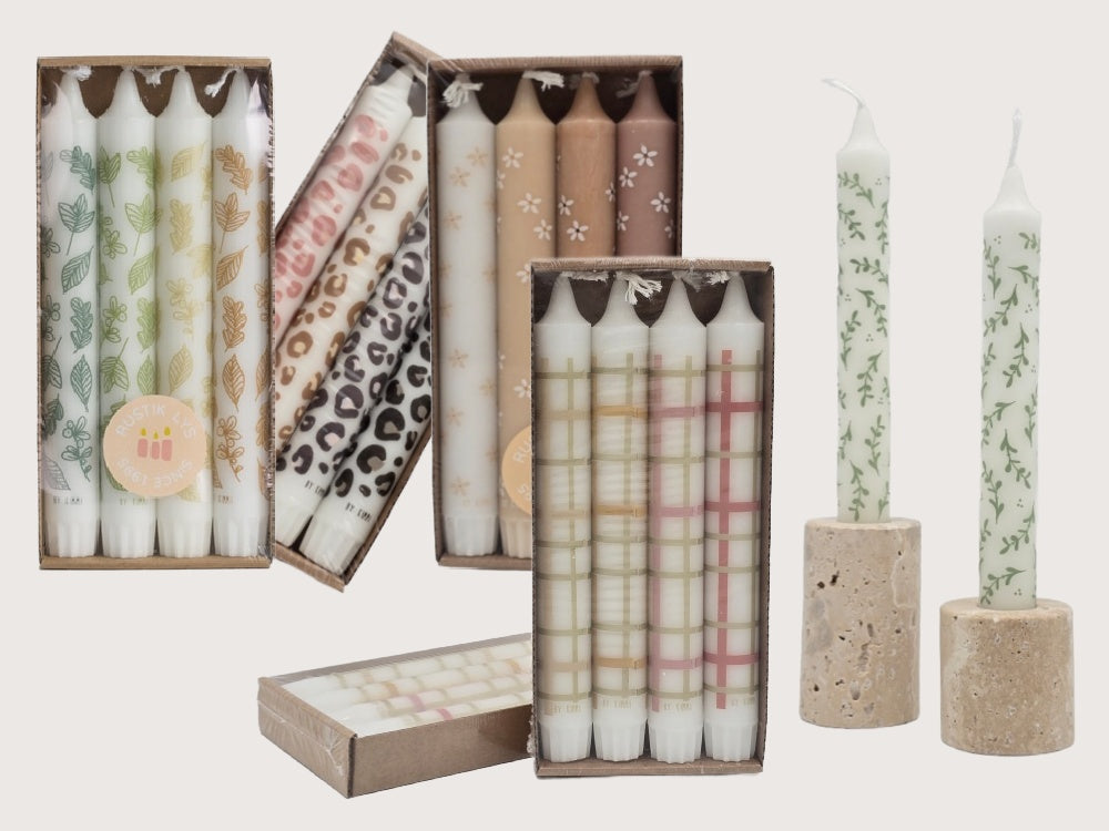 Rustik Lys by Kimmi eco-friendly kaars – Mistletoe print