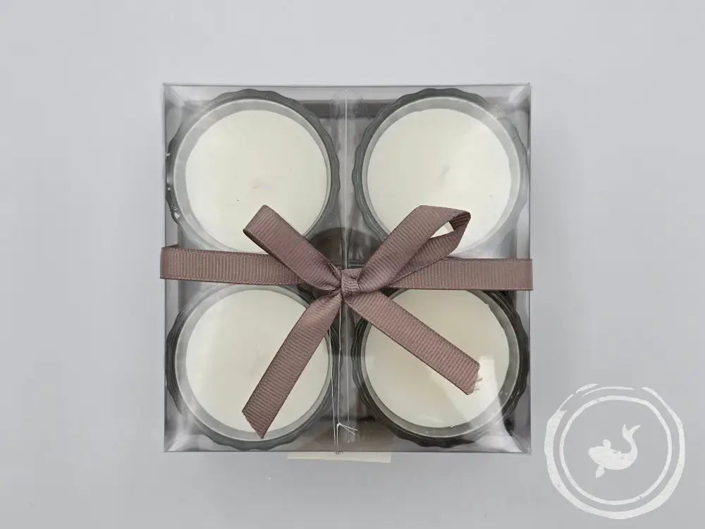 Black Vanilla Set Van 4 Geurkaarsjes