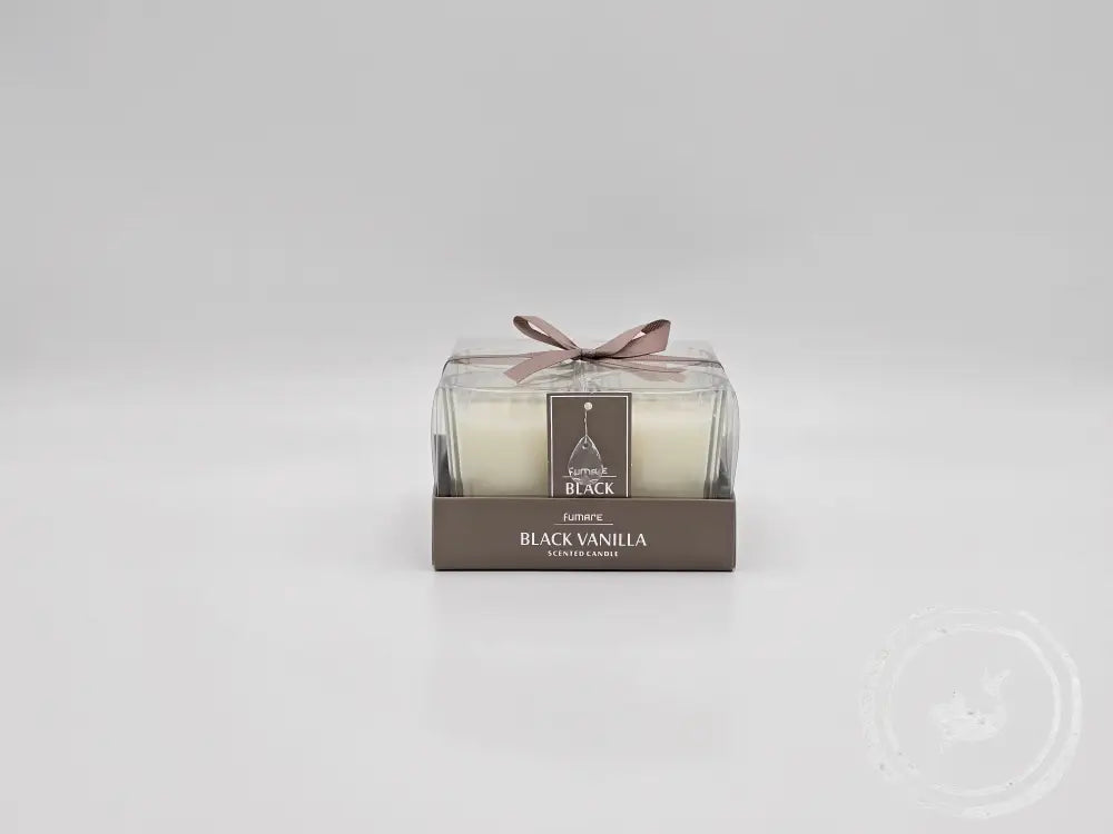 Black Vanilla Set Van 4 Geurkaarsjes