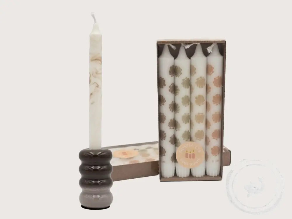 Branded By Kandelaar Beige/Bruin – klein sfeervol & groots in uitstraling