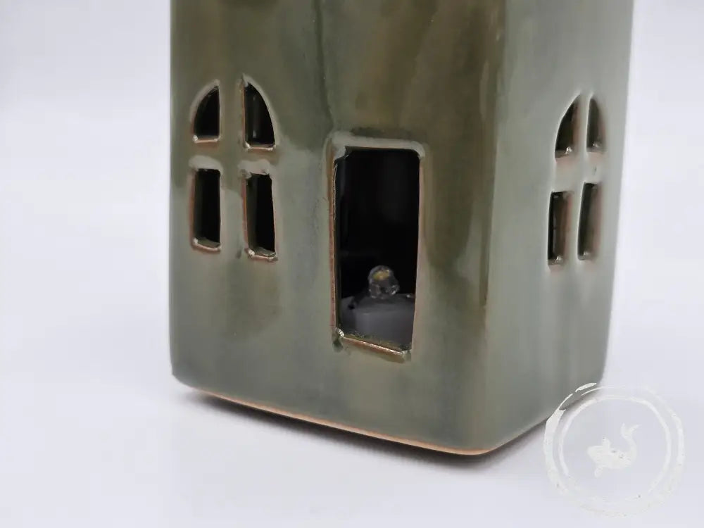 Clayre & Eef Decoratie Huisje Met Led-Lampje