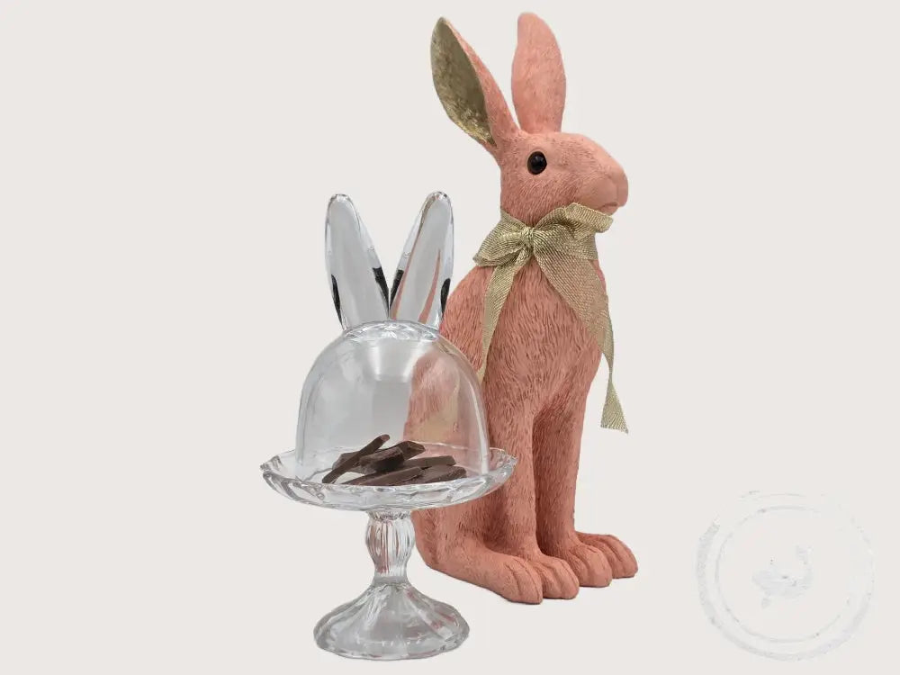 Clayre &amp; Eef Glazen stolp Haas