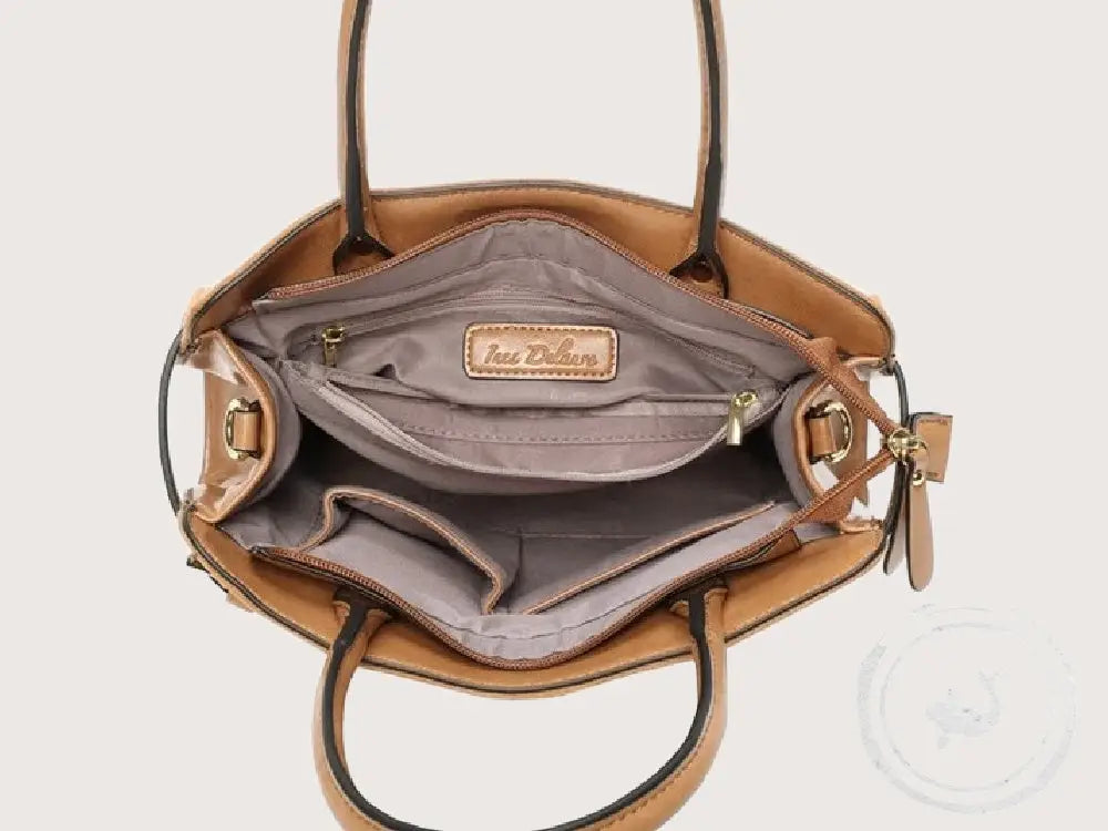 Cognac Handtas – Ines Delaure