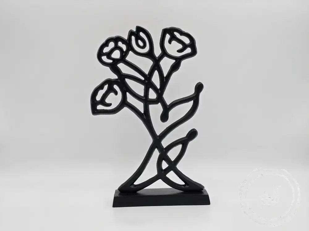 Colmore Bloemenbeeld Zwart