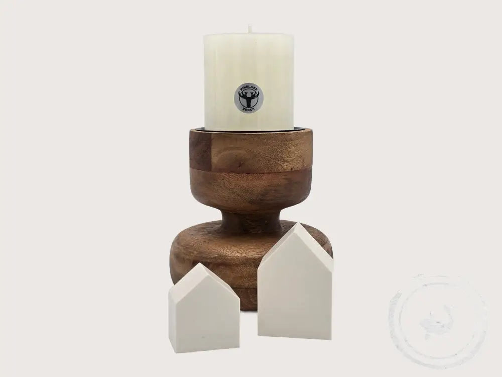 Colmore Houten kandelaar – stoer en stijlvol statement piece