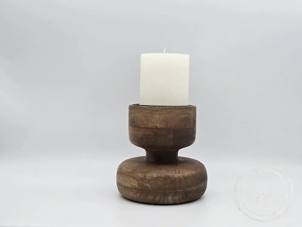 Colmore Kaarsstandaard Mangohout L en M M
