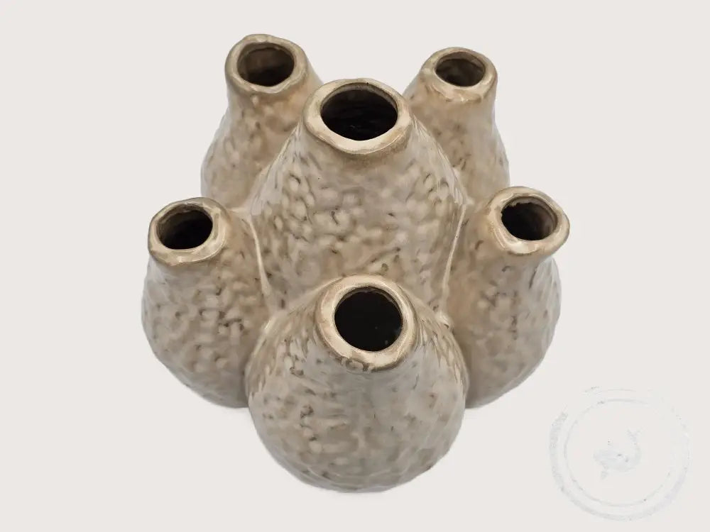 Countryfield Vaas Freya Beige L – stijlvol keramiek met karakter