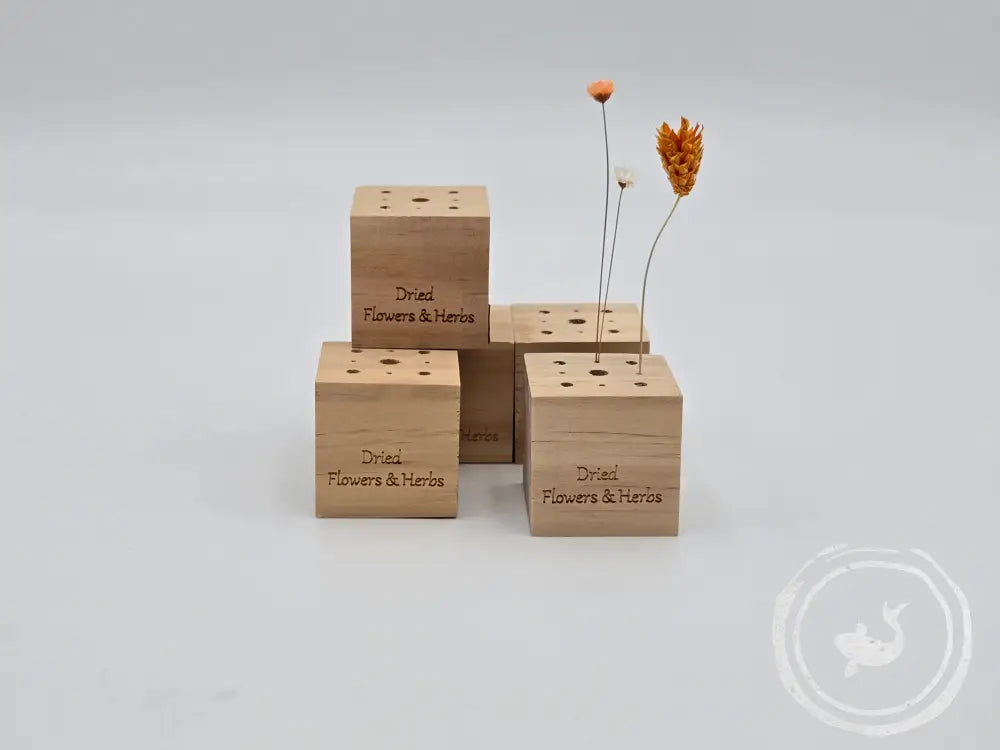 Esschert Design Bloemblokje Hout