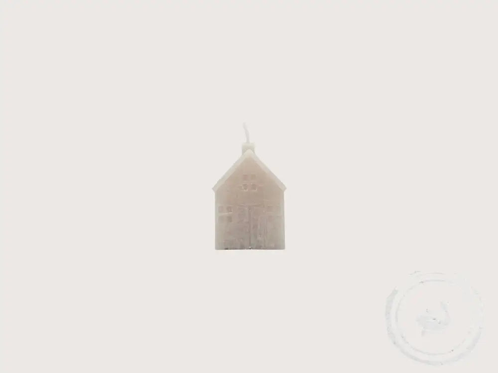 Home Society Greige geveltjeskaars - sfeervol en knus