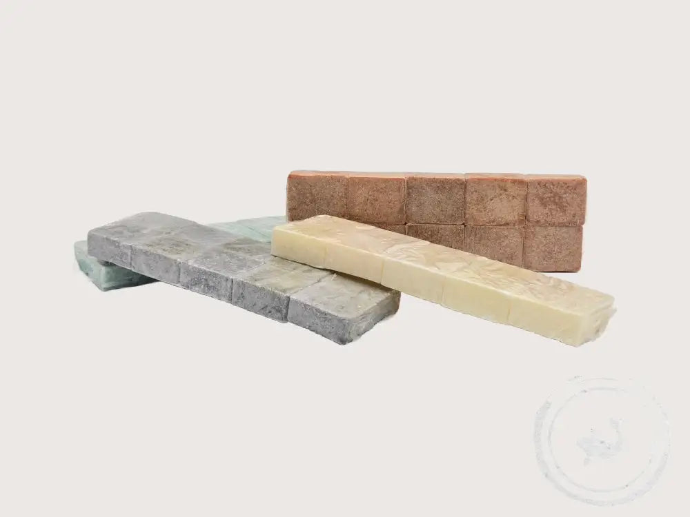 Homebound Set van 2 handgemaakte amberblokjes – 4 geuren Desire