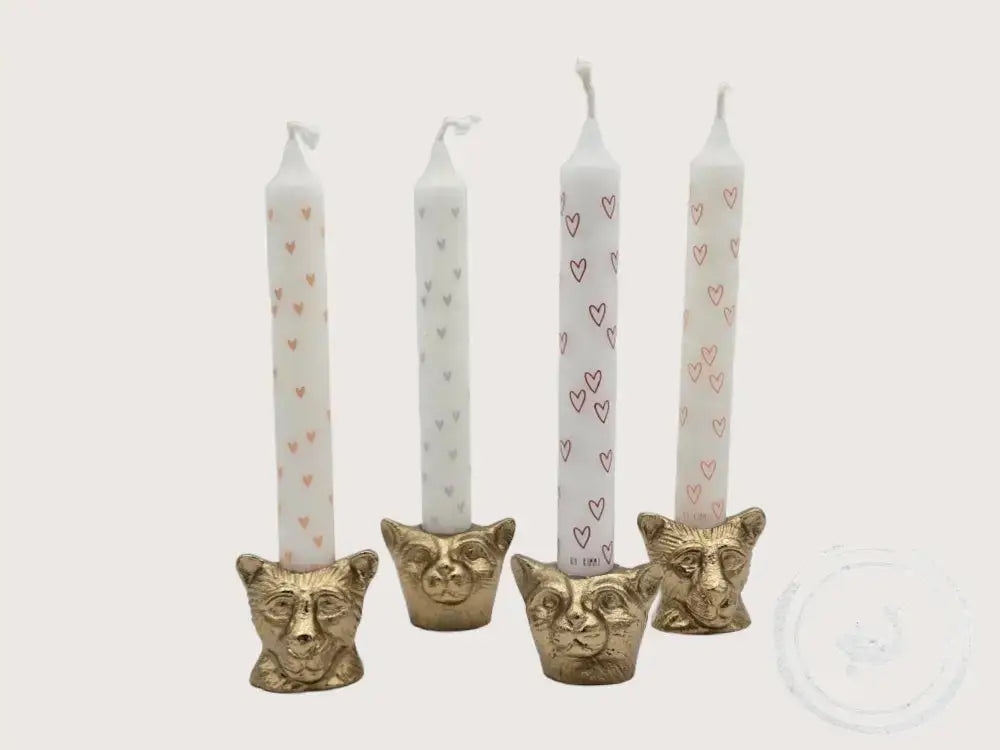 Housevitamin Kleine panter kandelaar - stijlvol en speels