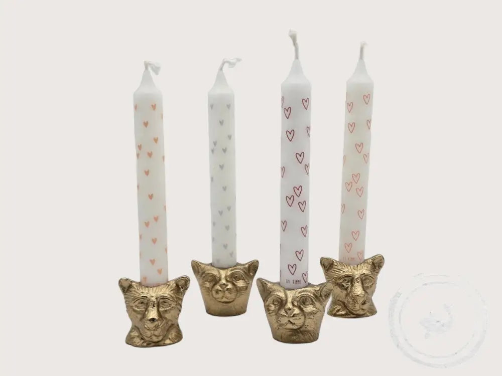Housevitamin Kleine panter kandelaar - stijlvol en speels