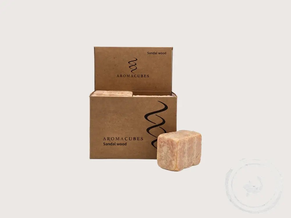 INTERIEURDINGETJES Aromacubes – set van 3 in Pine of Sandalwood Sandalwood