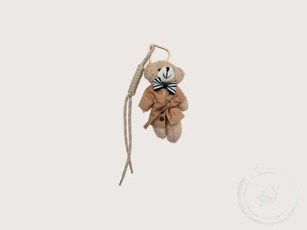 INTERIEURDINGETJES Bag Charms - trendy accessoire voor je tas Beer