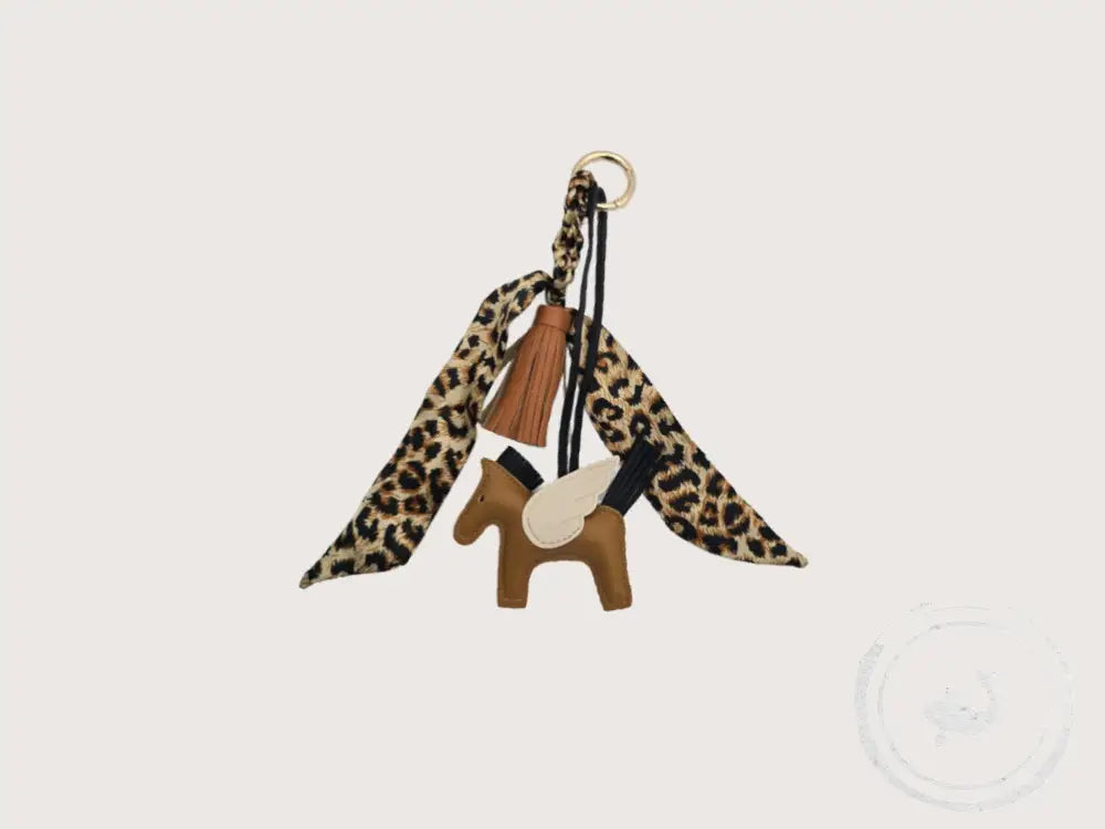 INTERIEURDINGETJES Bag Charms - trendy accessoire voor je tas Pegasus bruin