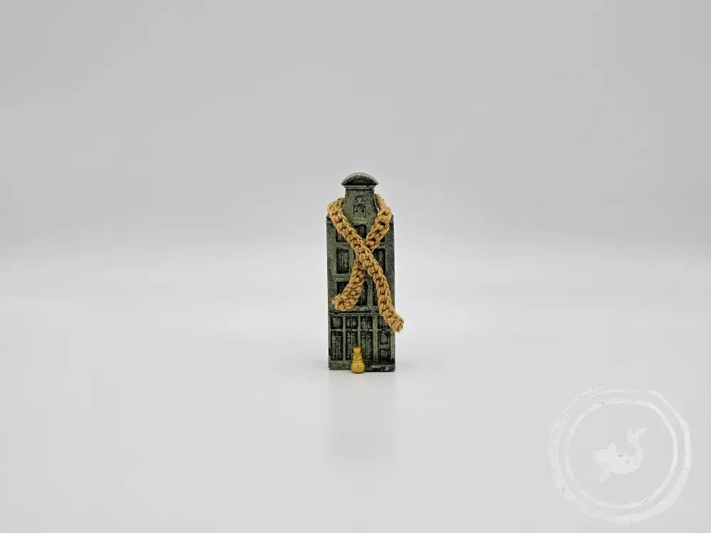 Interieurdingetjes By Ac&P Snowman In Gold M Klokgevel