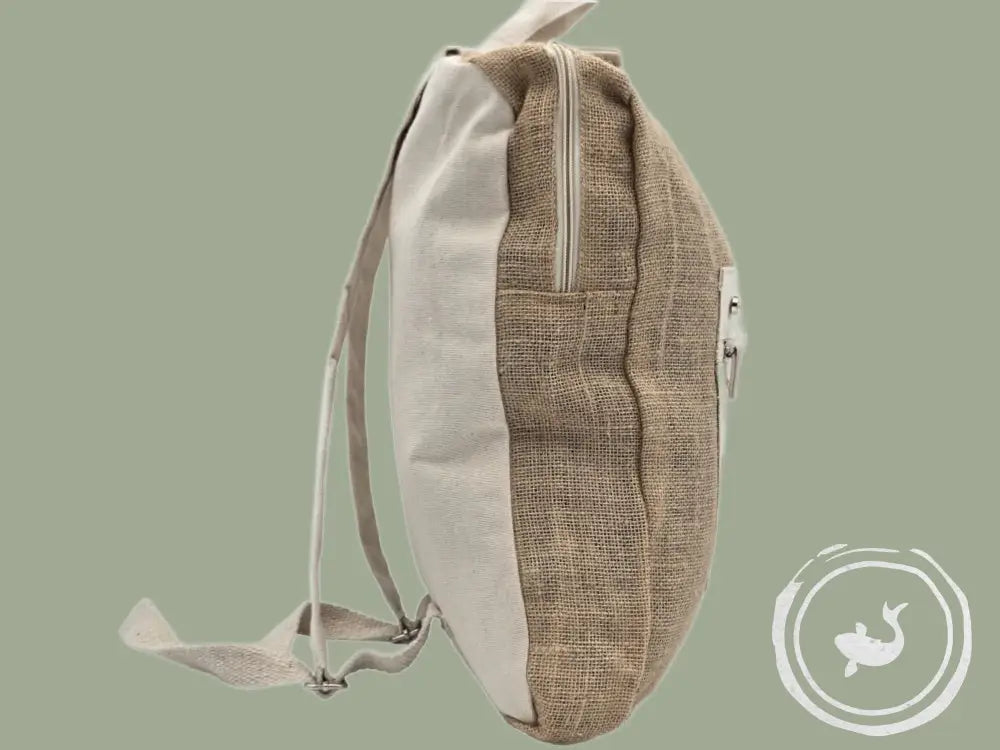 INTERIEURDINGETJES Duurzame Jute Tas Kerstklok – Handgemaakt & Uniek