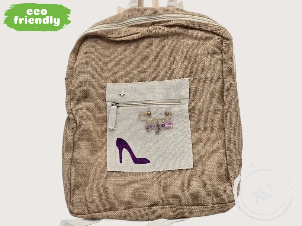 INTERIEURDINGETJES Duurzame Jute Tas Pump – Handgemaakt &amp; Uniek