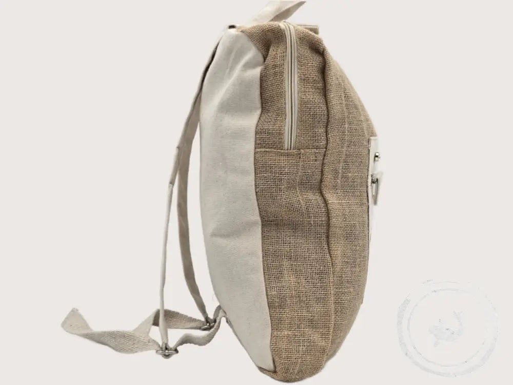 INTERIEURDINGETJES Duurzame Jute Tas Schelp – Handgemaakt & Uniek