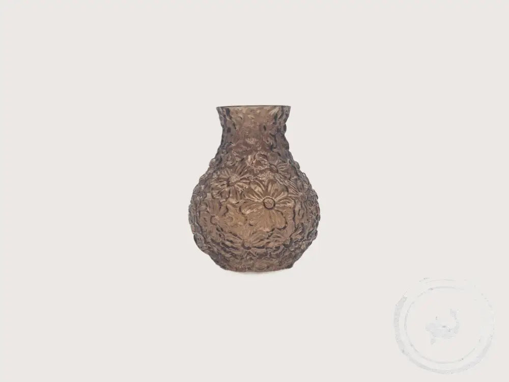 INTERIEURDINGETJES Glazen Bloemenvaasje met Reliëf