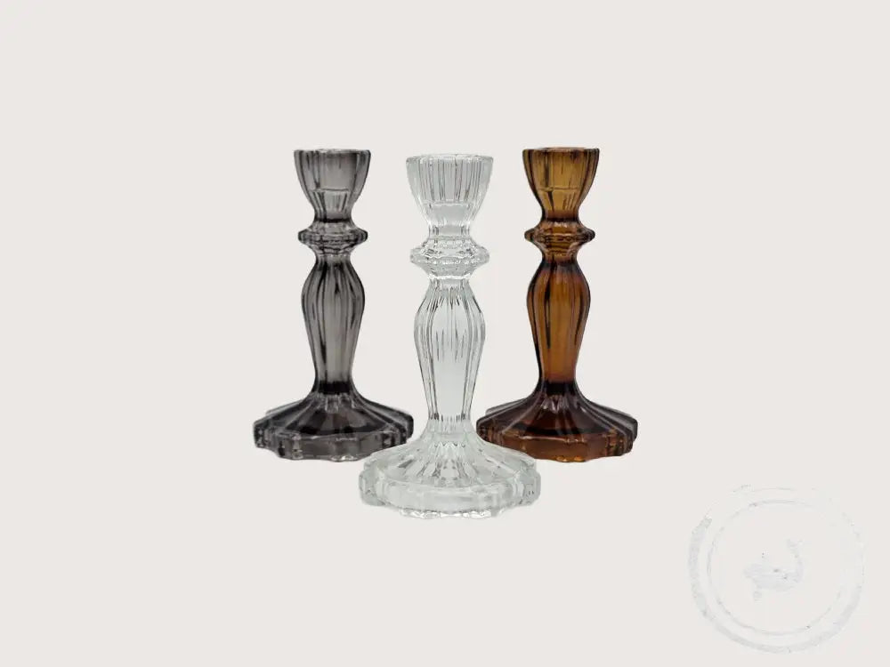 INTERIEURDINGETJES Glazen kandelaar – tijdloos en elegant