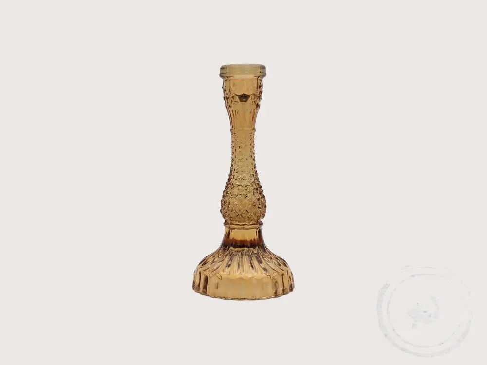 INTERIEURDINGETJES Glazen kandelaar – tijdloos en elegant Orange