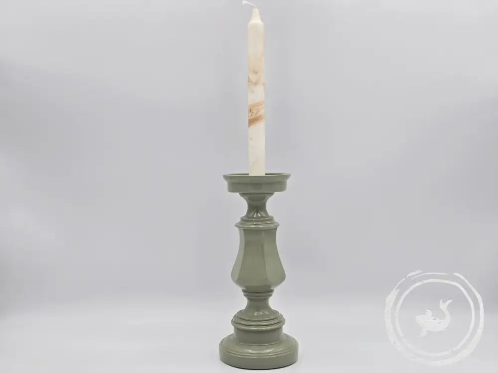 INTERIEURDINGETJES Groene kandelaar – robuust en stijlvol in elk interieur