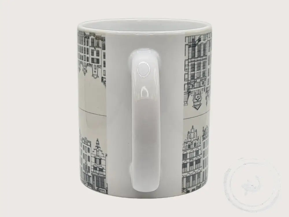 INTERIEURDINGETJES Handbedrukte mok met vintage print
