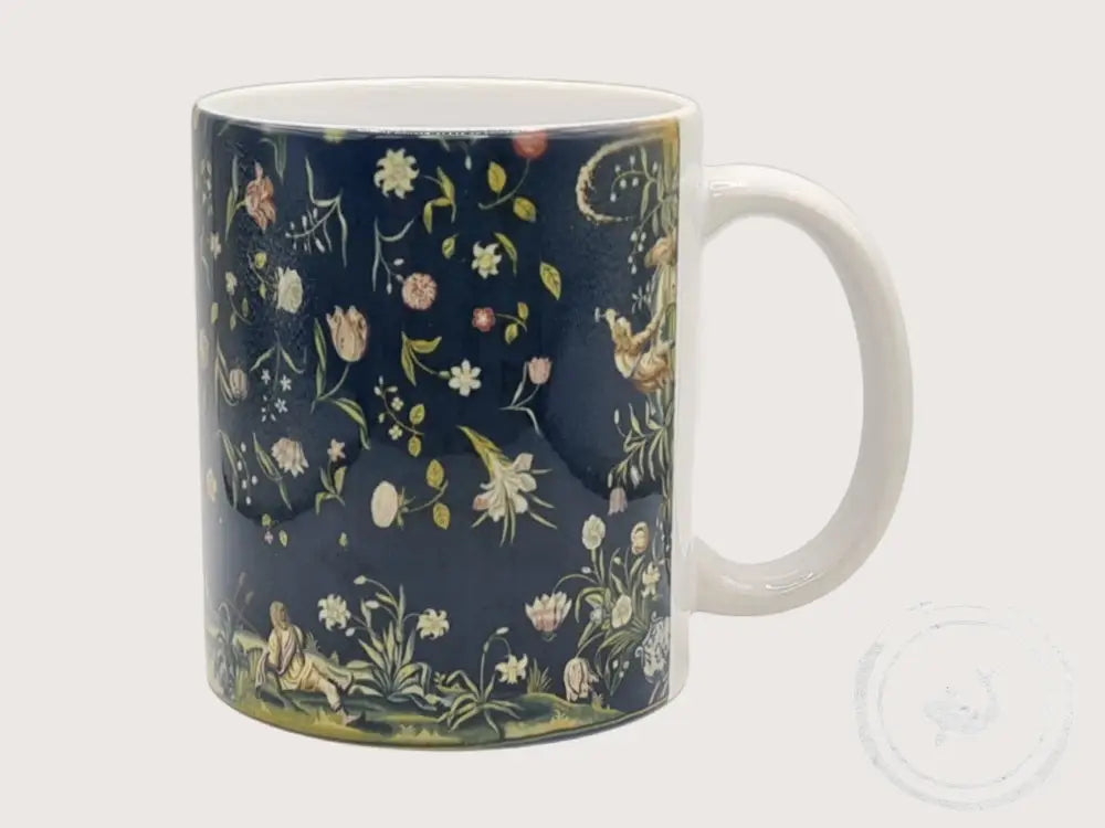 INTERIEURDINGETJES Handbedrukte mok met vintage print 13