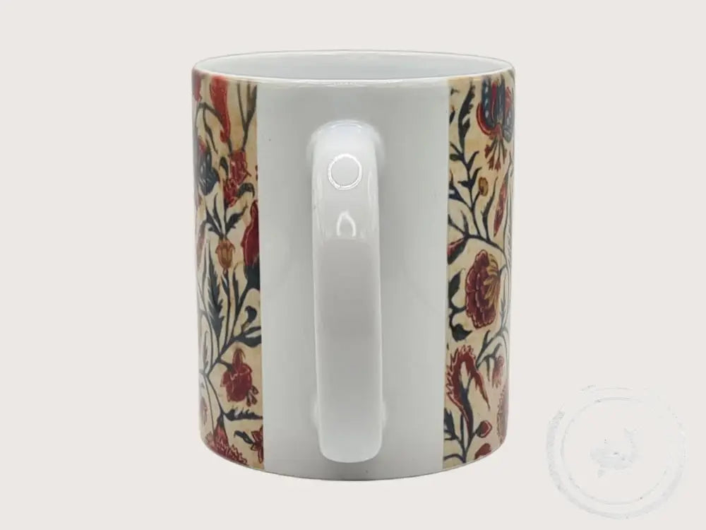INTERIEURDINGETJES Handbedrukte mok met vintage print